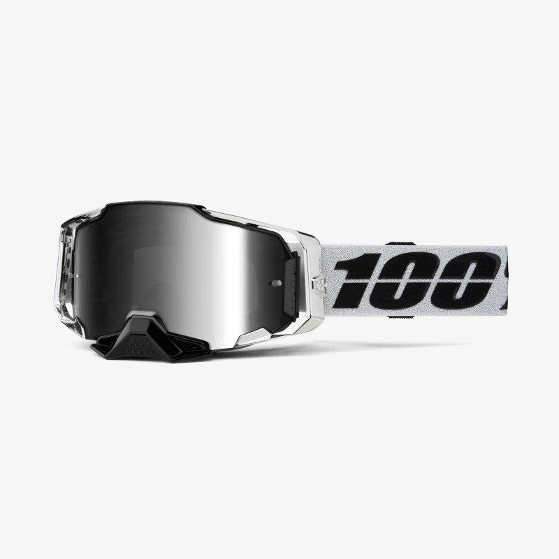 Occhiali 100% ARMEGA ATAC SILVER MIRROR LENS