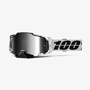 Occhiali 100% ARMEGA ATAC SILVER MIRROR LENS