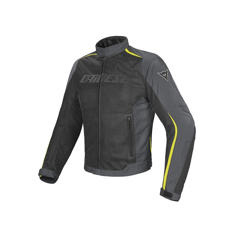 Giacca DAINESE HYDRA FLUX DDRY LADY NERO/DARKGULLGREY/GIALLOFLUO