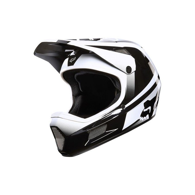 Casco FOX RAMPAGE COMP IMPERIAL NERO/BIANCO