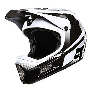 Casco FOX RAMPAGE COMP IMPERIAL NERO/BIANCO