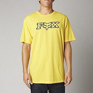 Tee Shirt FOX LEGACY FHEADX SS TEE YELLOW