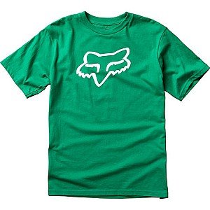 Tee Shirt FOX LEGACY FOXHEAD SS TEE GREEN