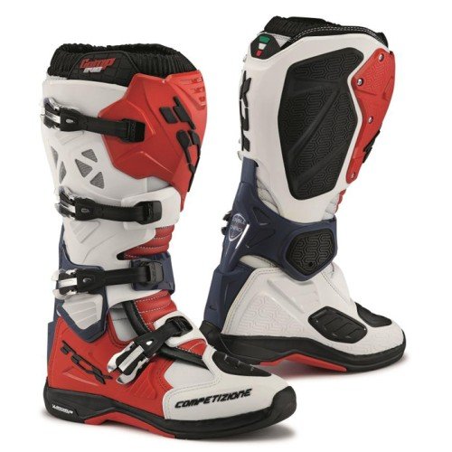 Stivali TCX COMP MICHELIN BIANCO/ROSSO/BLU