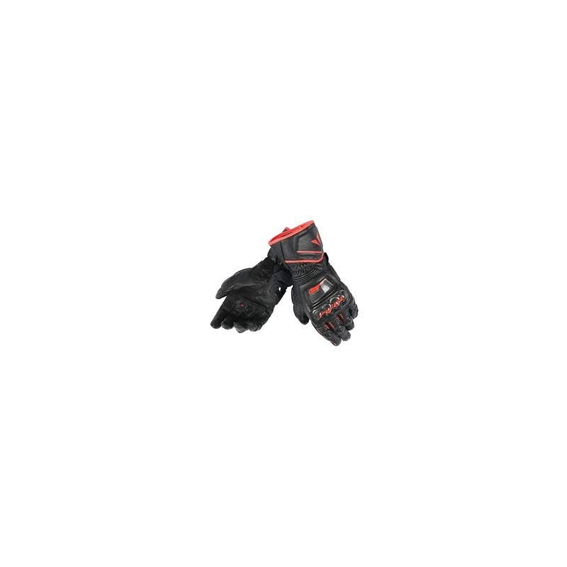 Guanti DAINESE DRUIDS D1 LONG NERO/NERO/ROSSO FLUO