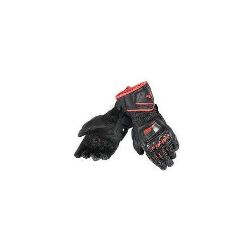 Guanti DAINESE DRUIDS D1 LONG NERO/NERO/ROSSO FLUO