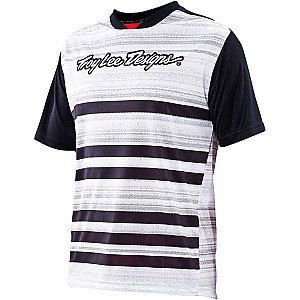 Maglia TROY LEE SKYLINE DIVIDED BLACK/WHITE