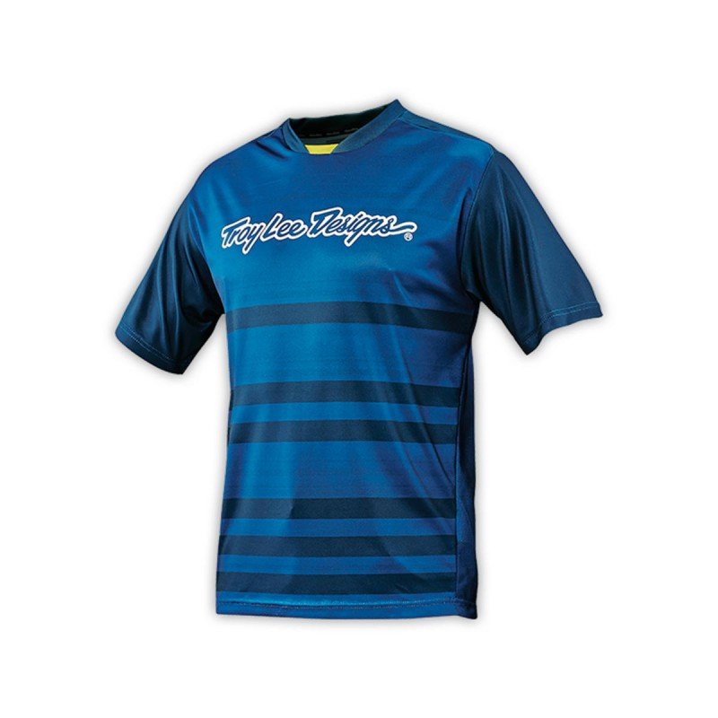 Maglia TROY LEE SKYLINE DIVIDED DIRTY BLUE