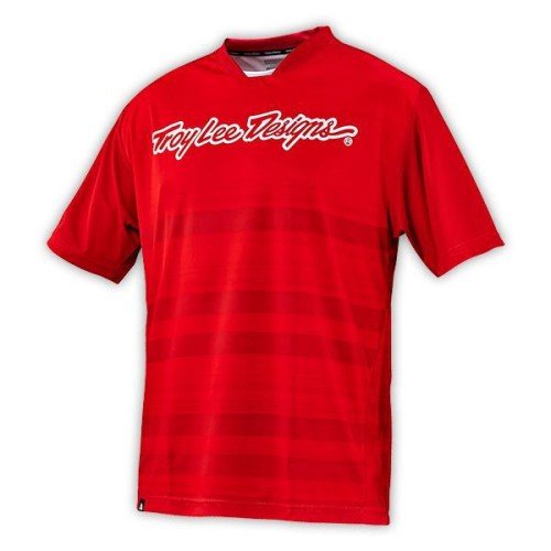 Maglia TROY LEE SKYLINE DIVIDED FIRE RED