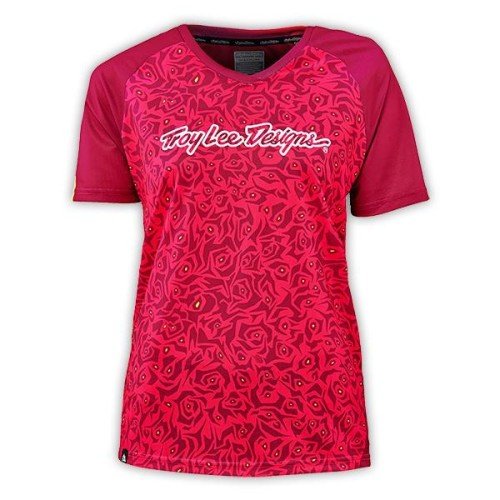 Maglia TROY LEE WOMEN SKYLINE EVIL FLO PINK