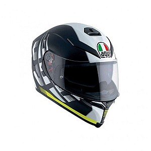 Casco AGV K-5 MULTI PLK DARKSTORM BLACK/YELLOW