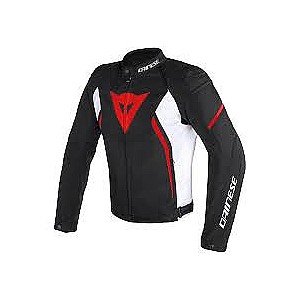 Giubbotto DAINESE AVRO D2 TEX NERO/BIANCO/ROSSO
