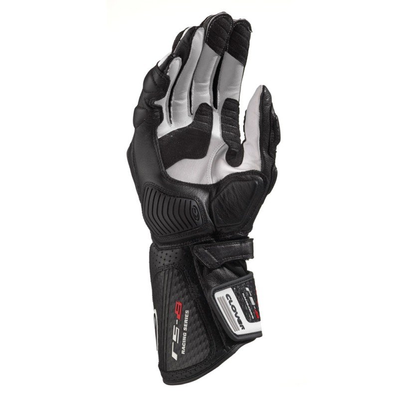 Guanti CLOVER RS8 NERO/BIANCO