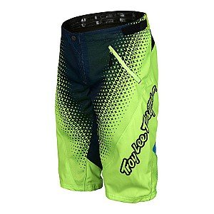Short TROY LEE SPRINT STARBURST FLO YELLOW