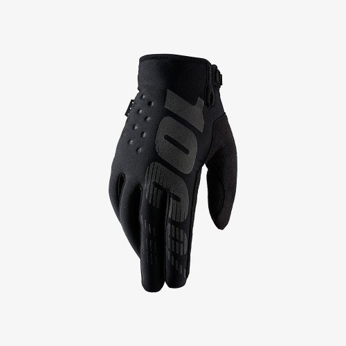 Guanti 100% BRISKER BLACK