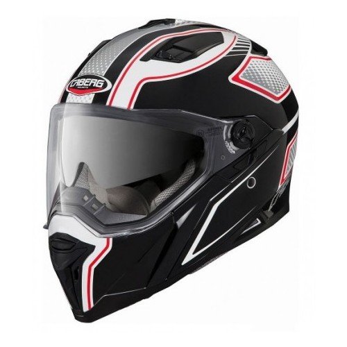 Casco CABERG STUNT BLADE WHITE/BLACK/RED