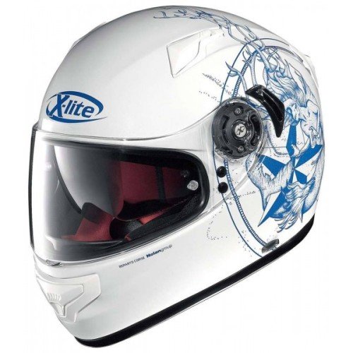 Casco XLITE X661 SIRENE WHITE/BLU