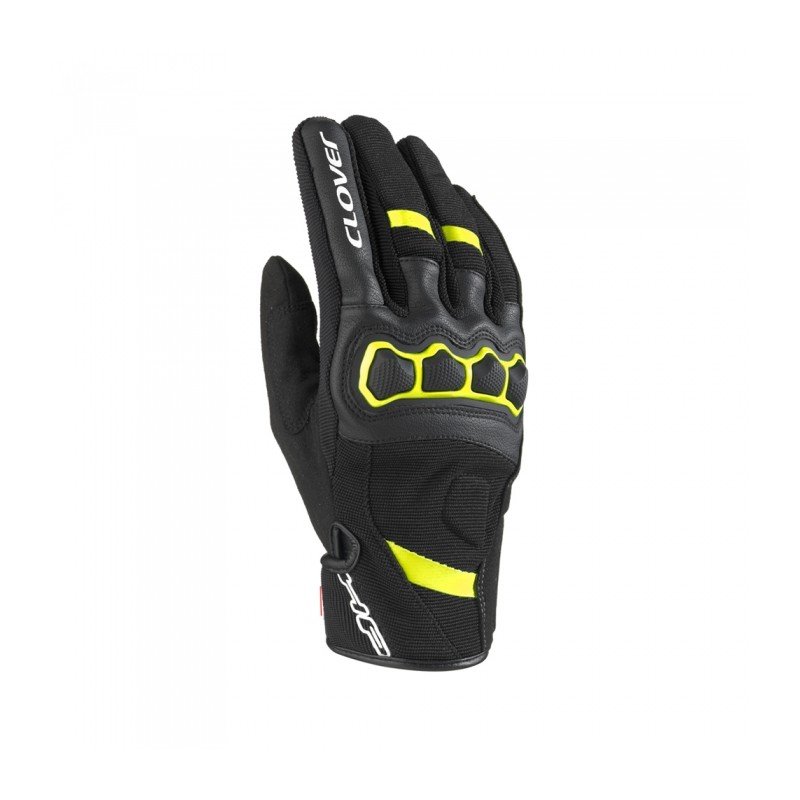 Guanti CLOVER AIR TOUCH 2 NERO/GIALLO