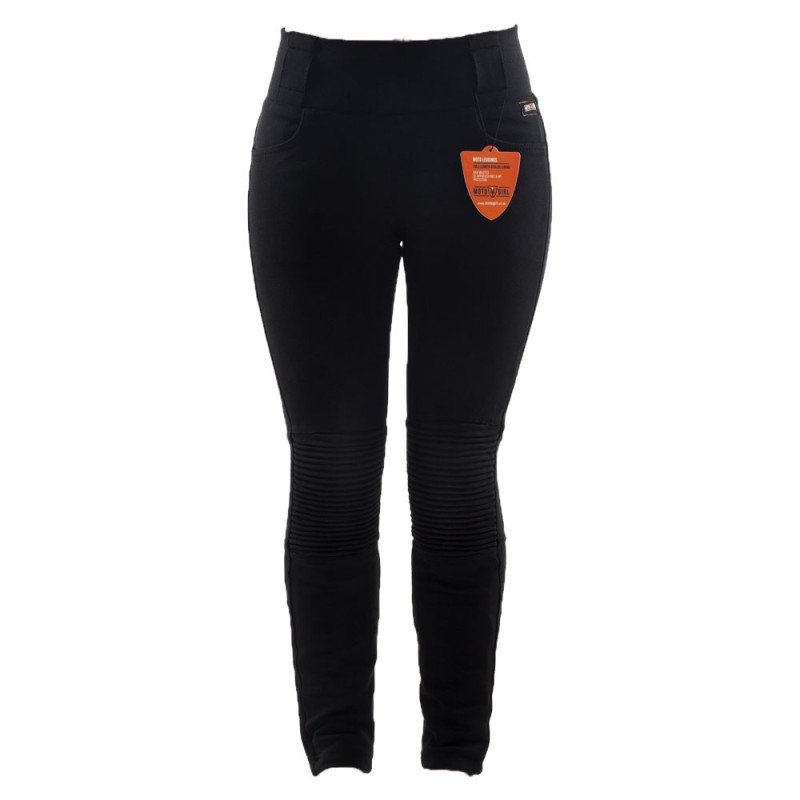 Pantaloni MOTOGIRL LEGGINGS NERO