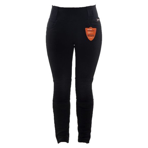 Pantaloni MOTOGIRL LEGGINGS NERO