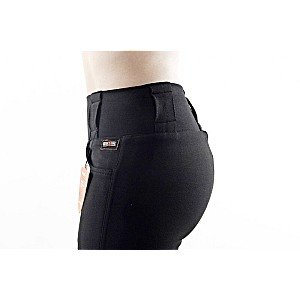Pantaloni MOTOGIRL LEGGINGS NERO