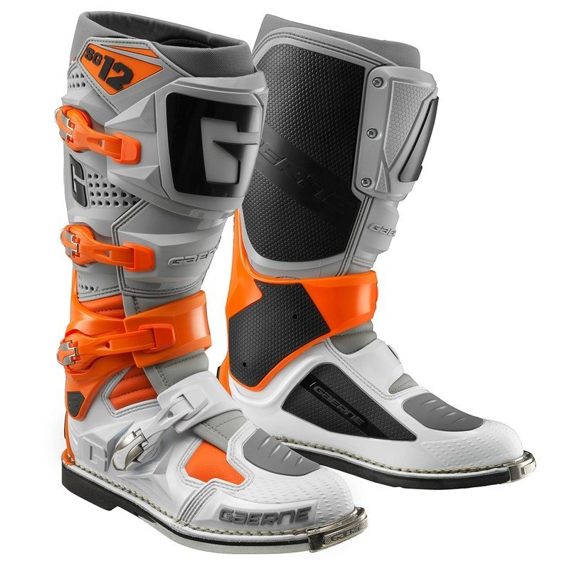Stivali GAERNE SG12 ORANGE/GREY/WHITE