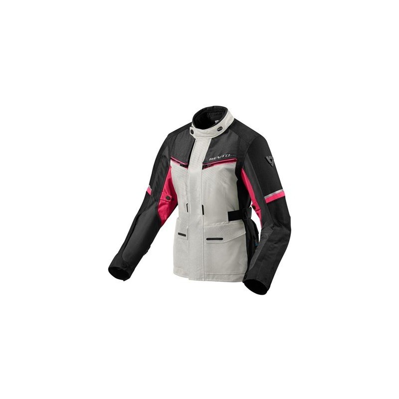 Giacca REV'IT OUTBACK 3 LADY ARGENTO/ROSSO