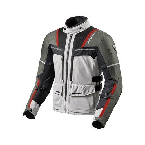 Giacca REV'IT OFFTRACK ARGENTO/ROSSO