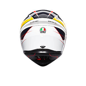 Casco AGV K1 MULTI PITLANE BLUE/RED/YELLOW