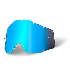 Ricambio lente 100% MIRROR BLUE