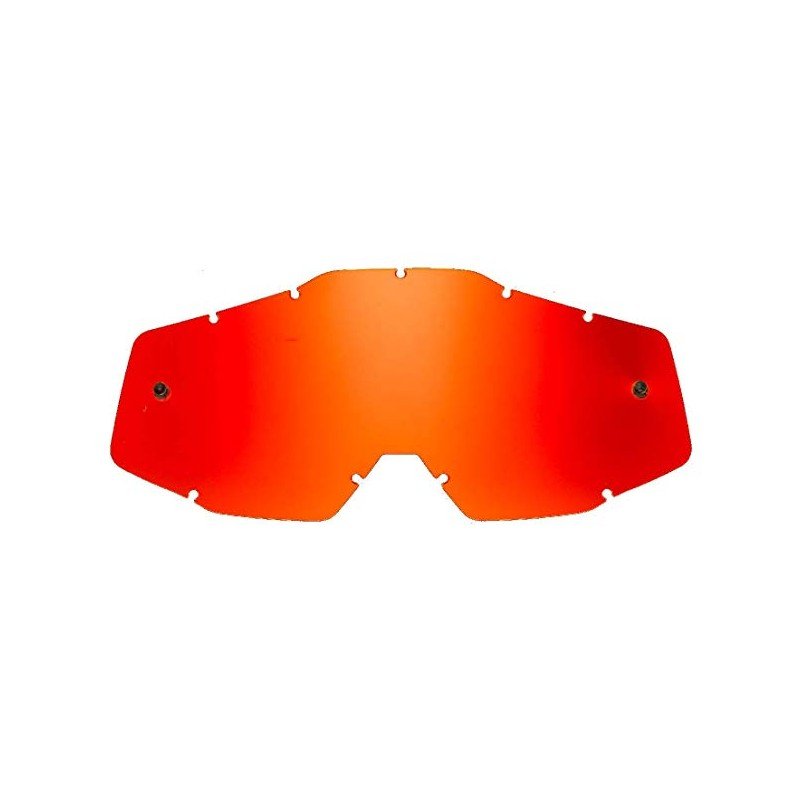 Ricambio lente 100% SPECCHIATA ROSSO