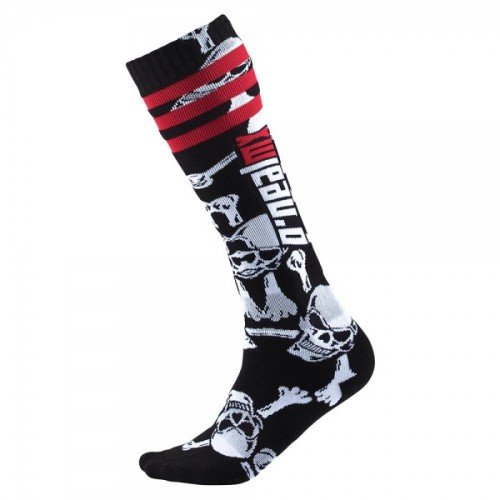 Calze O'NEAL PRO MX CROSSBONES BLACK/WHITE