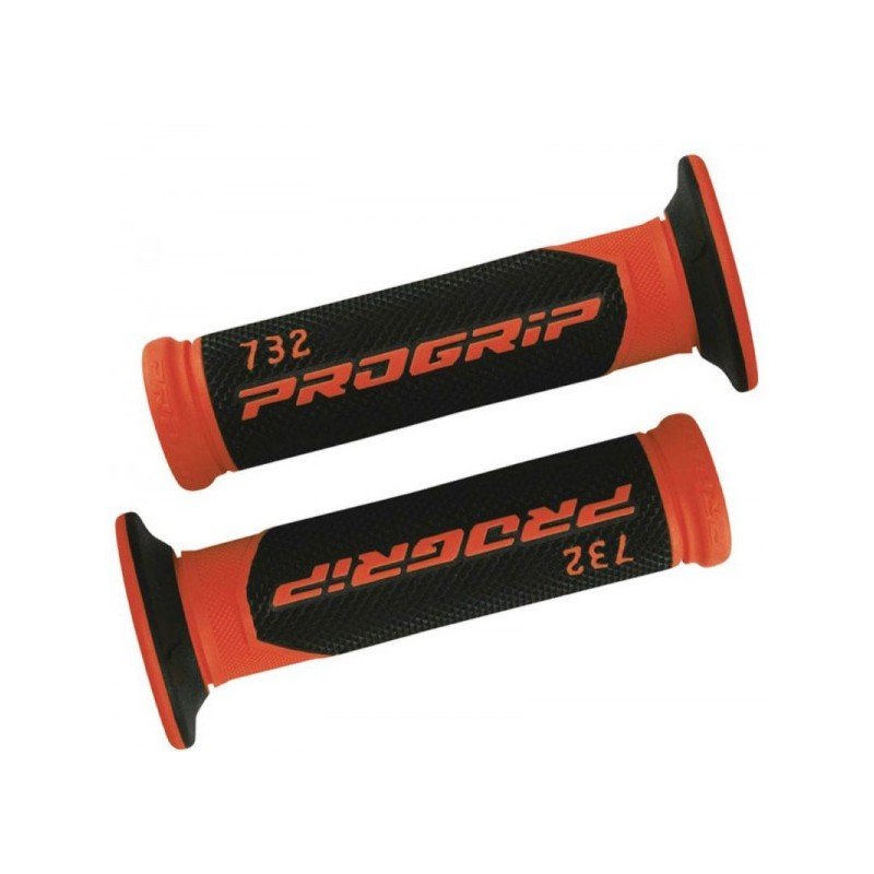 Manopole PROGRIP STRADA Dual density 732 ROSSO