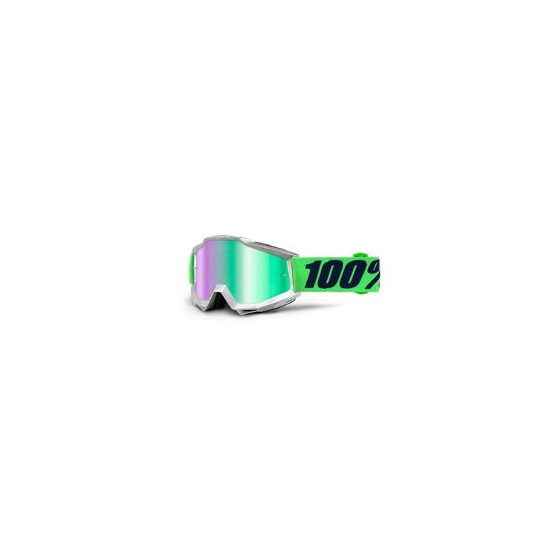 Occhiali 100% ACCURI NAVA GREEN MIRROR LENS