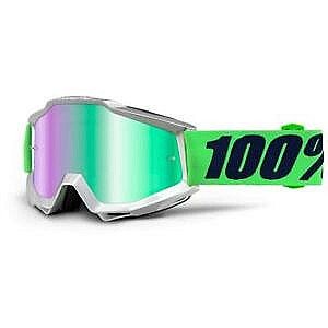 Occhiali 100% ACCURI NAVA GREEN MIRROR LENS