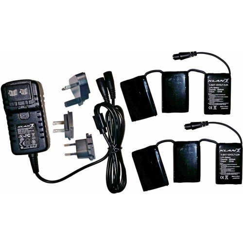 MACNA KIT COMPLETO BATTERIE CARICATORE 12 VOLT 3.0 Ah