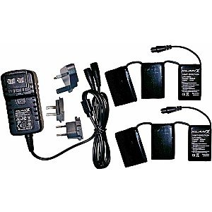 MACNA KIT COMPLETO BATTERIE CARICATORE 12 VOLT 3.0 Ah