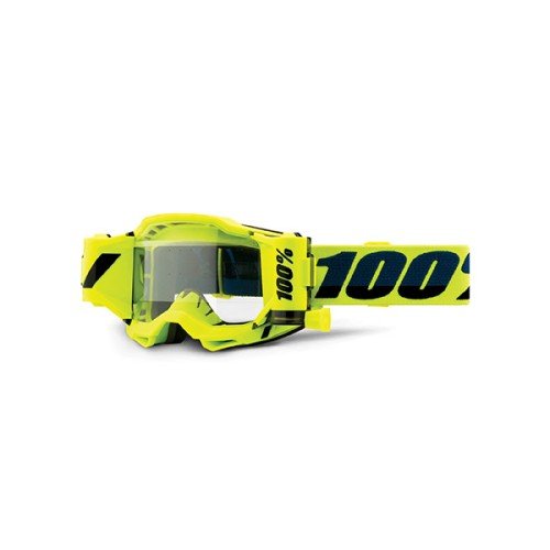Occhiali 100% ACCURI 2 ROLL OFF YELLOW FLUO