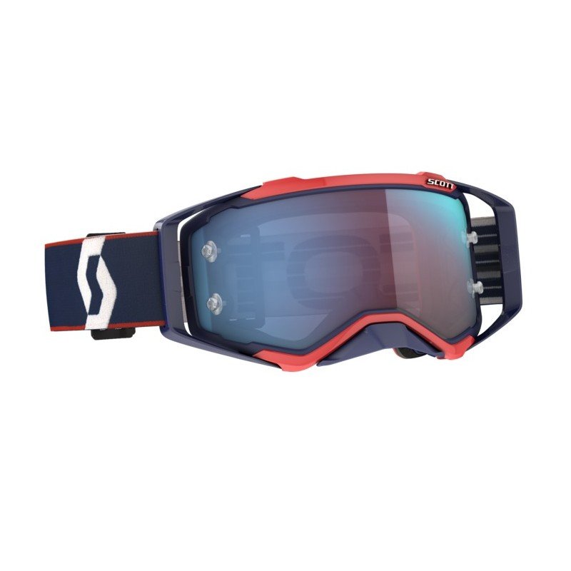 Occhiali SCOTT PROSPECT RETRO BLUE/RED BLUE CHROME WORKS