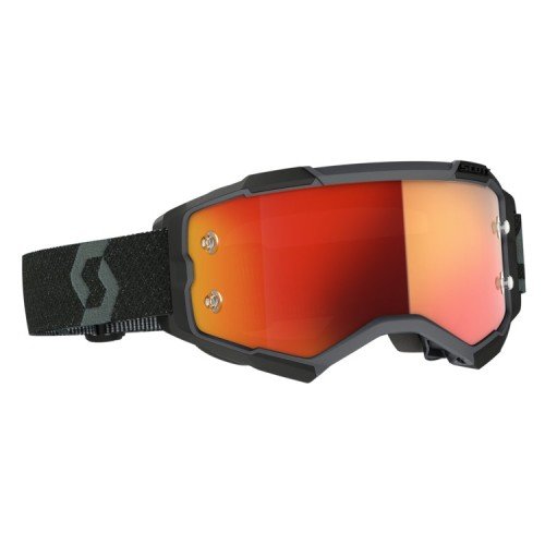 Occhiale SCOTT FURY BLACK/ORANGE CHROME WORKS