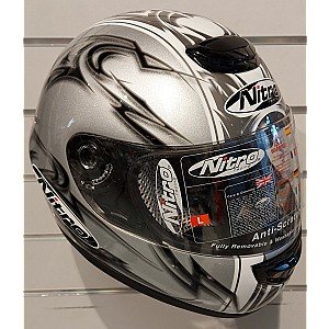 Casco NITRO N1430 VX SILVER/WHITE/SILVER TAGLIA 60-L