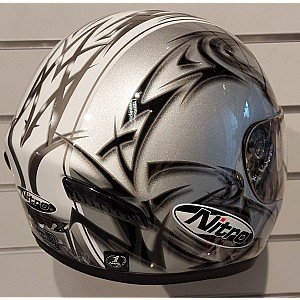 Casco NITRO N1430 VX SILVER/WHITE/SILVER TAGLIA 60-L