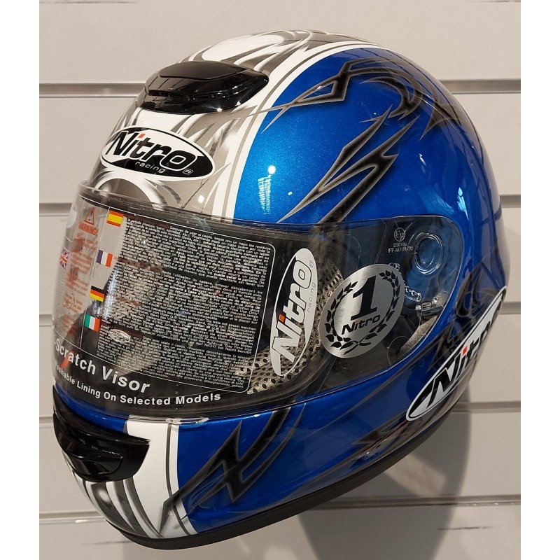Casco NITRO N1430 VX BLUE/WHITE/BLUE TAGLIA 62-XL