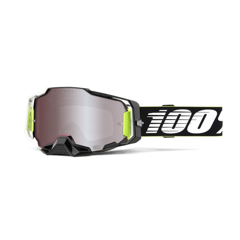 Occhiali 100% ARMEGA RACR LIMITED EDITION IPER SILVER MIRROR LENS