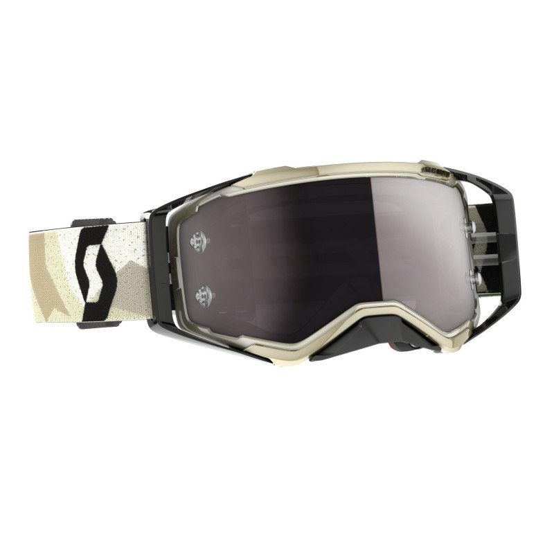 Occhiali SCOTT PROSPECT CAMO BEIGE/BLACK SILVER CHROME WORKS