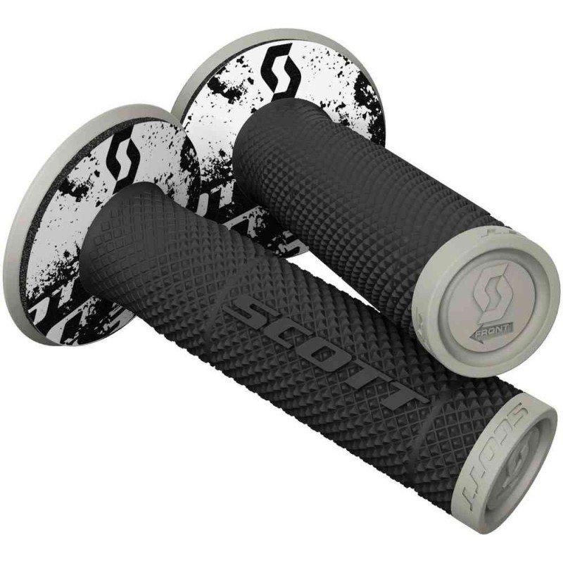 Manopole SCOTT SX II + donut BLACK/GREY