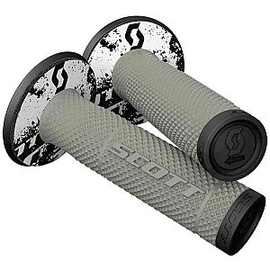 Manopole SCOTT SX II + donut GREY/BLACK